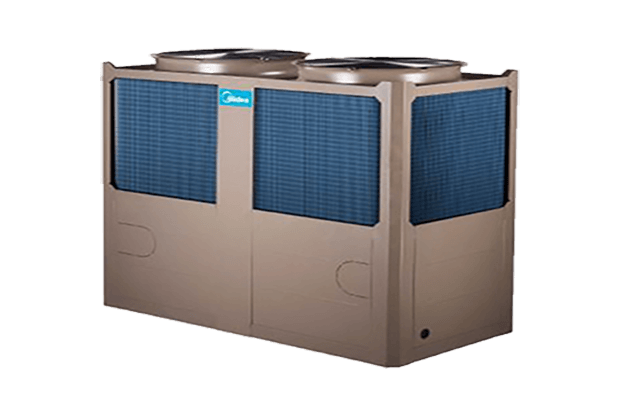 美的空气源热泵机组65kw H型风冷模块商用中央空调工程设备