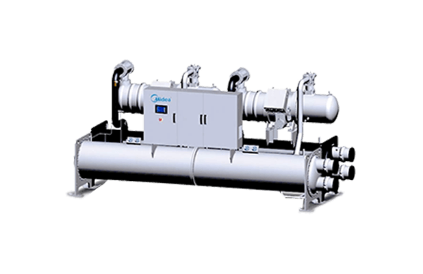 空气源热泵供暖机组美的满液式水（地）源螺杆热泵机