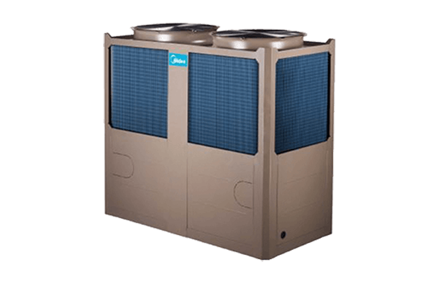 美的空气源热泵供暖机组65kw H型风冷模块
